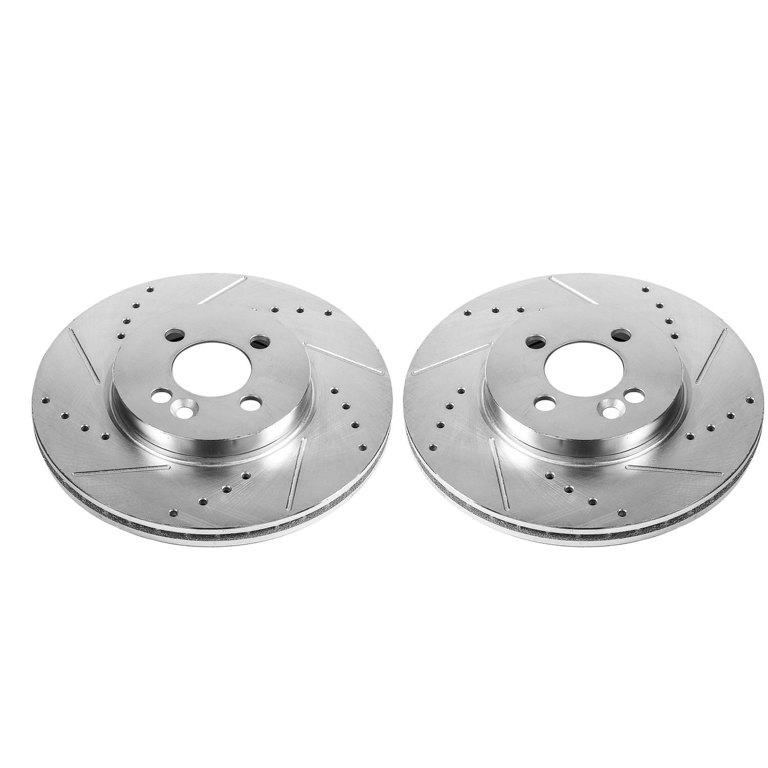 PowerStop Power Stop 07-16 Mini Cooper Front Evolution Drilled & Slotted Rotors - Pair EBR855XPR