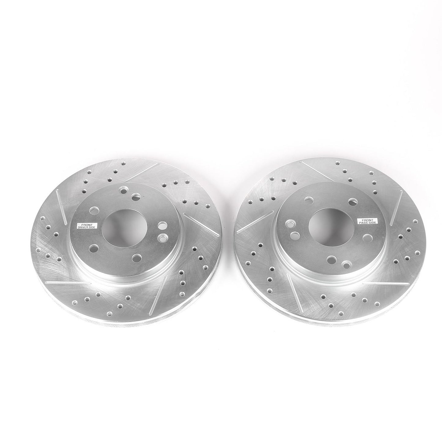 PowerStop Power Stop 99-00 Mercedes-Benz C230 Front Evolution Drilled & Slotted Rotors - Pair EBR859XPR