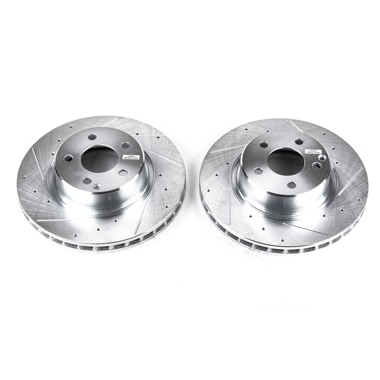 PowerStop Power Stop 03-06 Mercedes-Benz CL500 Front Evolution Drilled & Slotted Rotors - Pair EBR860XPR