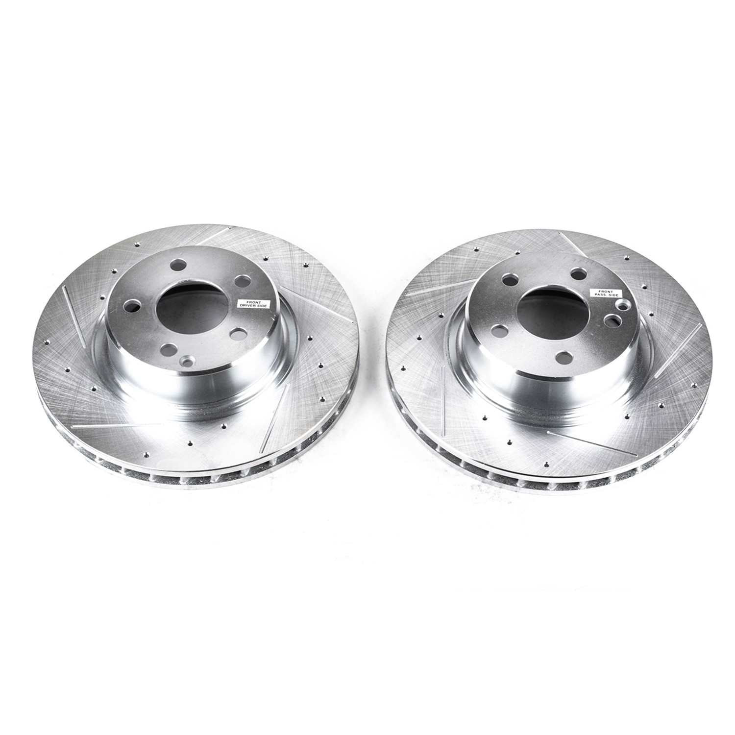 PowerStop Power Stop 03-06 Mercedes-Benz CL500 Front Evolution Drilled & Slotted Rotors - Pair EBR860XPR