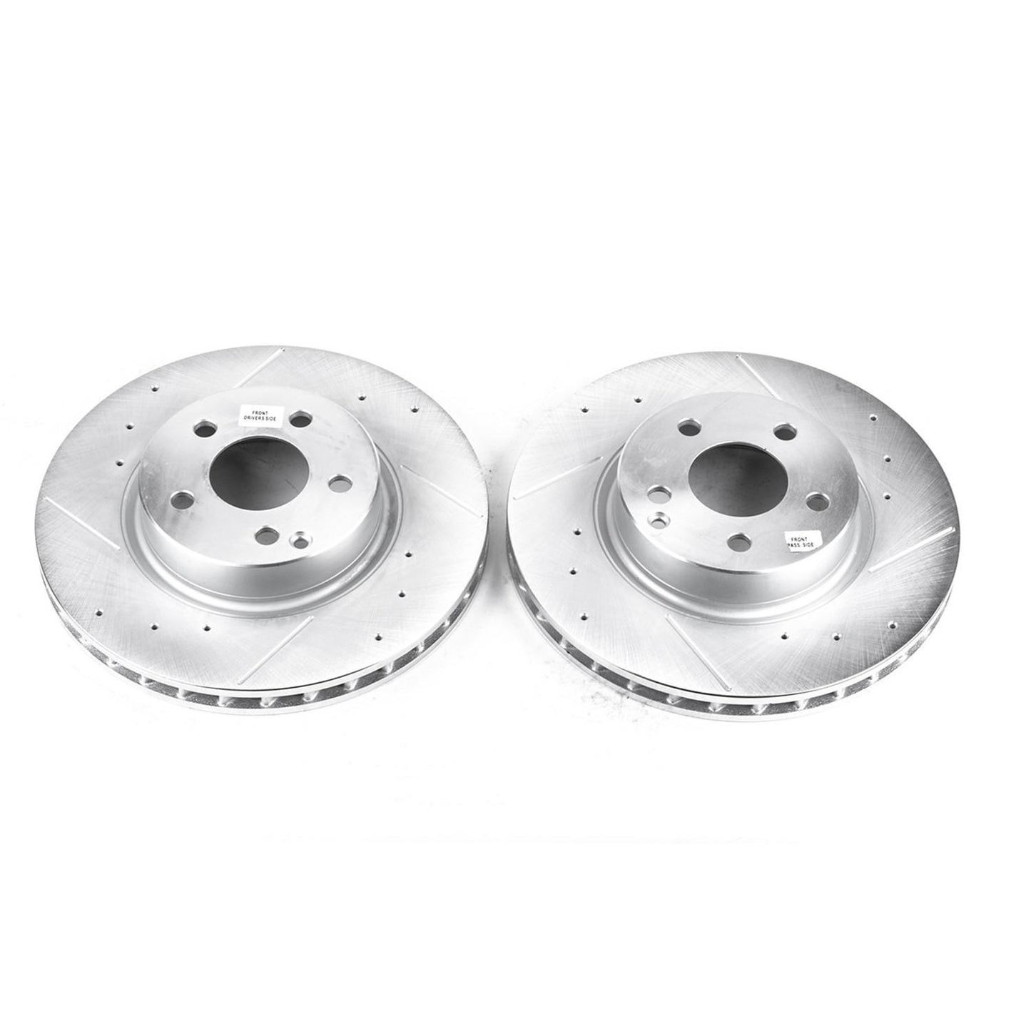 PowerStop Power Stop 2006 Mercedes-Benz E350 Front Evolution Drilled & Slotted Rotors - Pair EBR862XPR