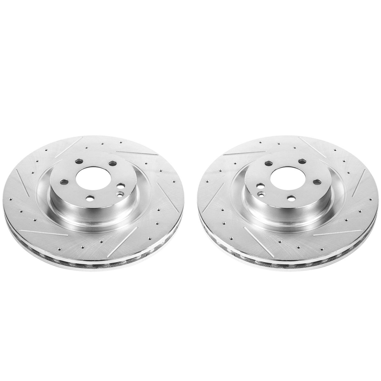 PowerStop Power Stop 09-14 Mercedes-Benz CL550 Front Evolution Drilled & Slotted Rotors - Pair EBR867XPR