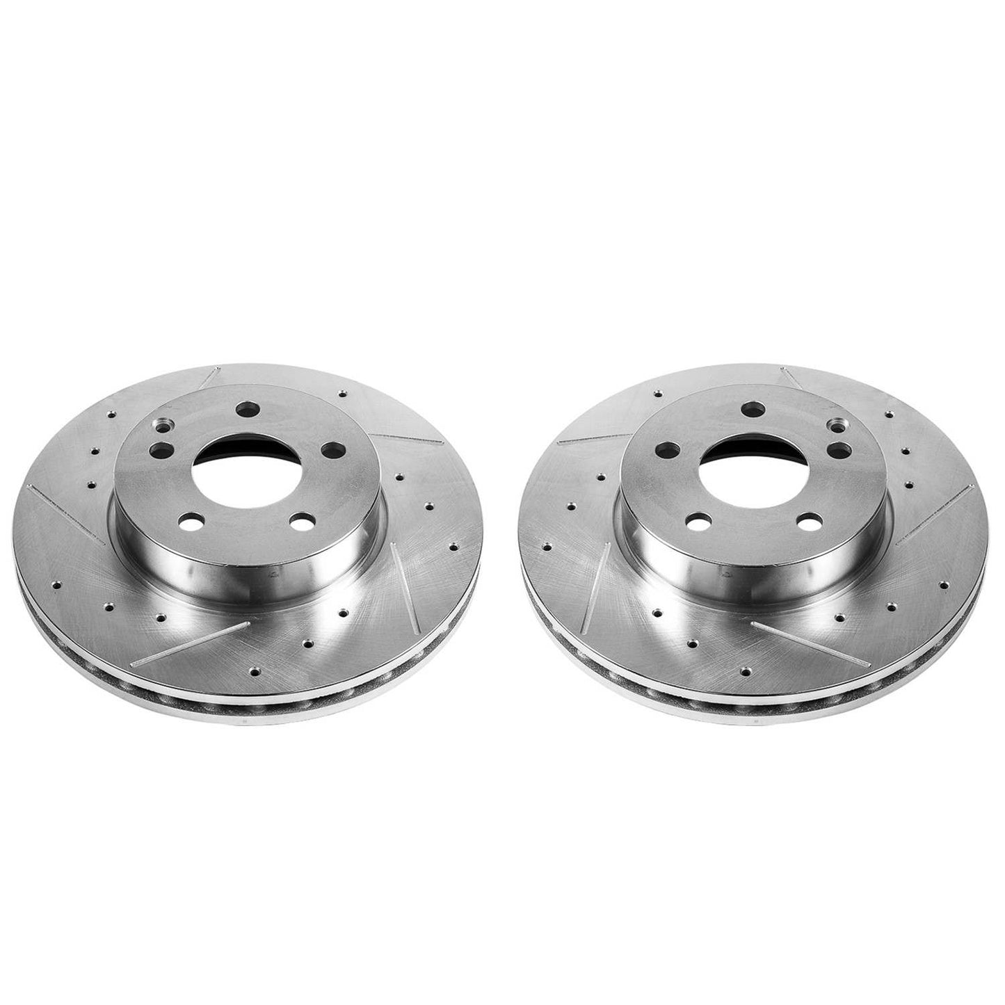 PowerStop Power Stop 12-16 Mercedes-Benz C250 Front Evolution Drilled & Slotted Rotors - Pair EBR876XPR