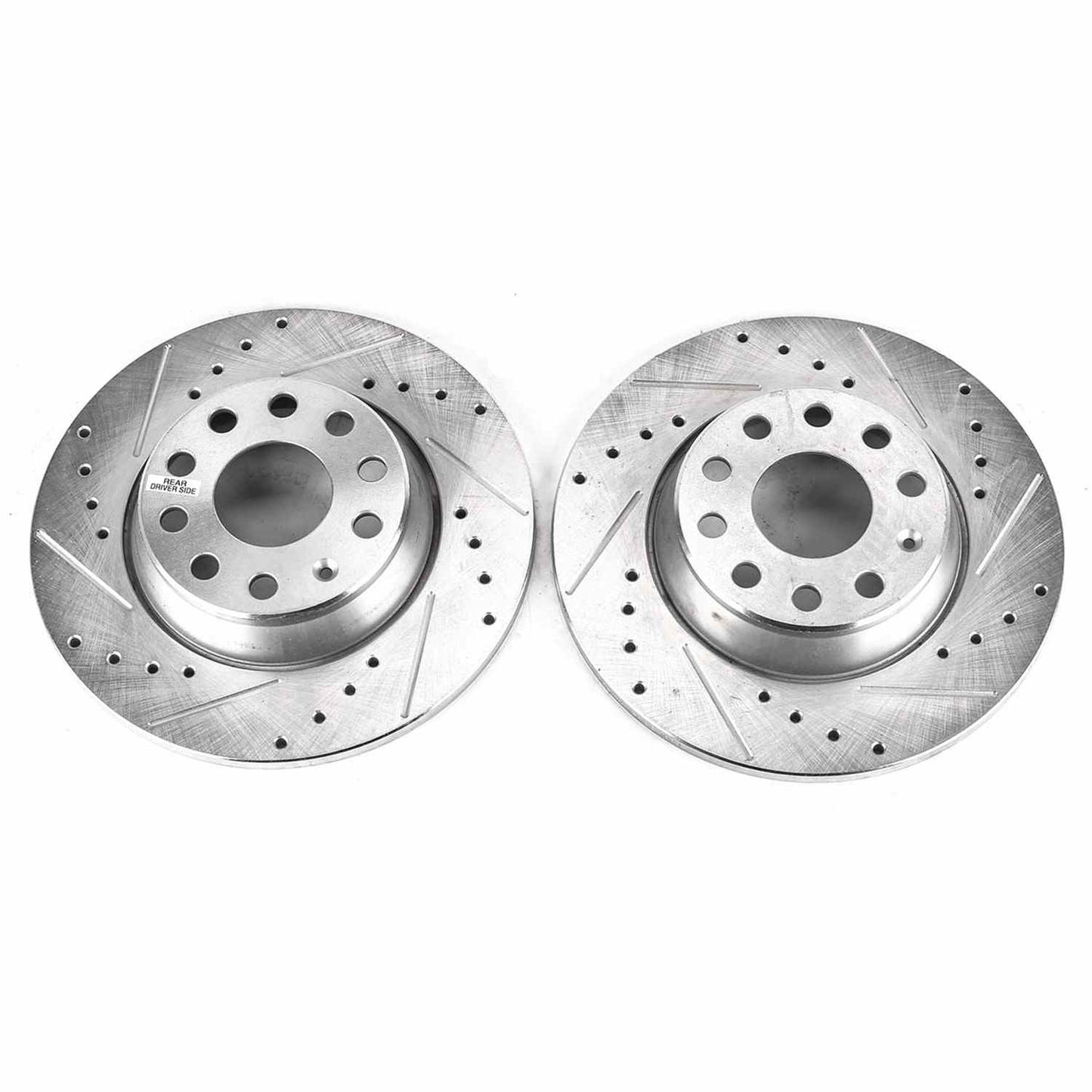 PowerStop Power Stop 06-09 Audi A3 Rear Evolution Drilled & Slotted Rotors - Pair EBR899XPR