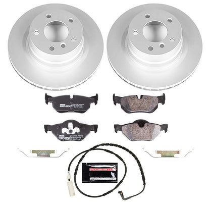 PowerStop Power Stop 2006 BMW 325i Rear Euro-Stop Brake Kit ESK044