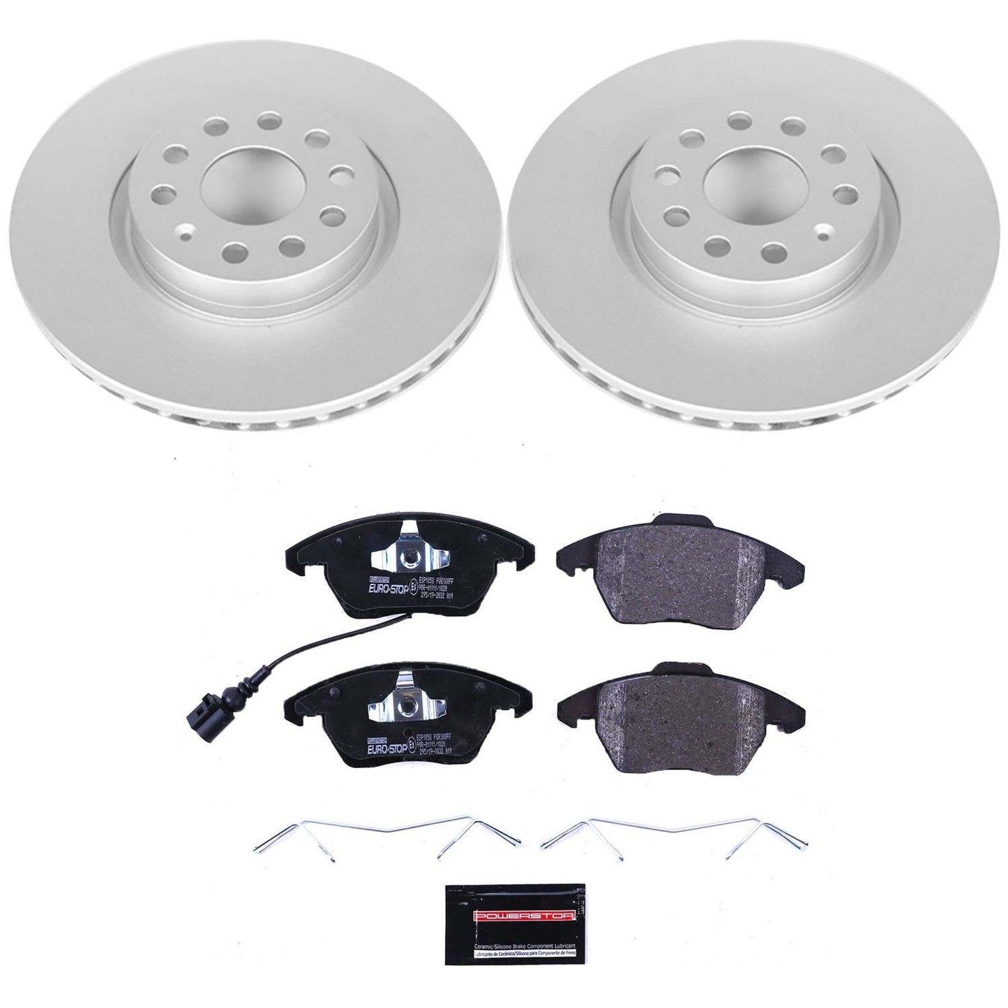 PowerStop Power Stop 06-13 Audi A3 Front Euro-Stop Brake Kit ESK2259