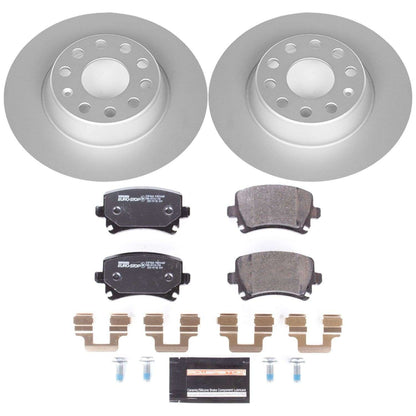 PowerStop Power Stop 06-09 Audi A3 Rear Euro-Stop Brake Kit ESK2261