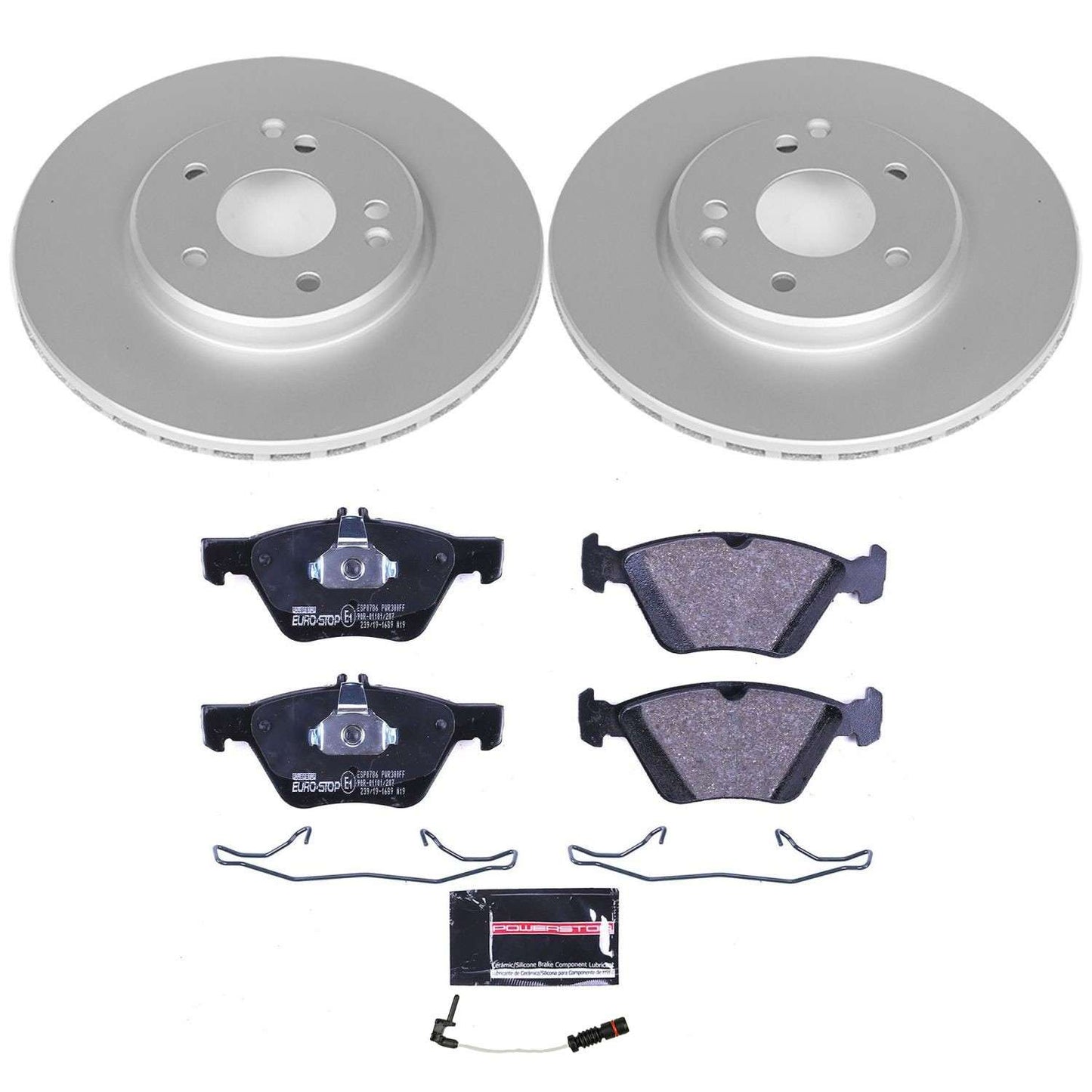 PowerStop Power Stop 98-02 Mercedes-Benz CLK320 Front Euro-Stop Brake Kit ESK2926