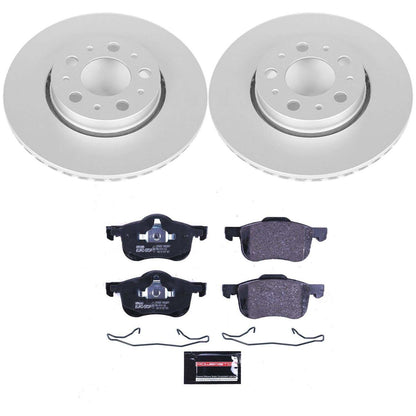 PowerStop Power Stop 01-07 Volvo S60 Front Euro-Stop Brake Kit ESK3004