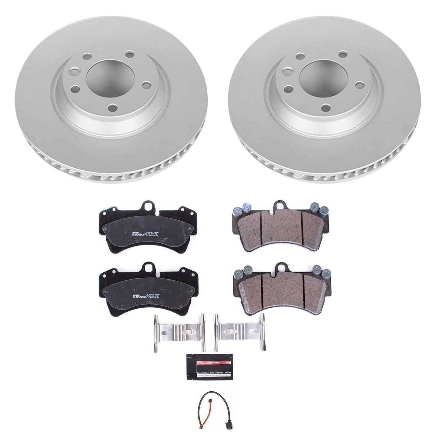PowerStop Power Stop 07-15 Audi Q7 Front Euro-Stop Brake Kit ESK4558