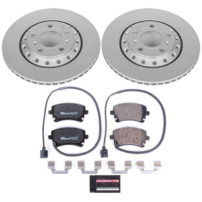 PowerStop Power Stop 03-10 Audi A8 Quattro Rear Euro-Stop Brake Kit ESK4562