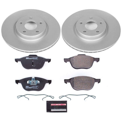 PowerStop Power Stop 13-17 Ford C-Max Front Euro-Stop Brake Kit ESK4575