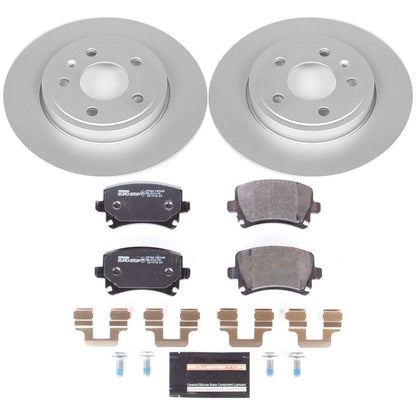PowerStop Power Stop 05-09 Audi A4 Rear Euro-Stop Brake Kit ESK4624