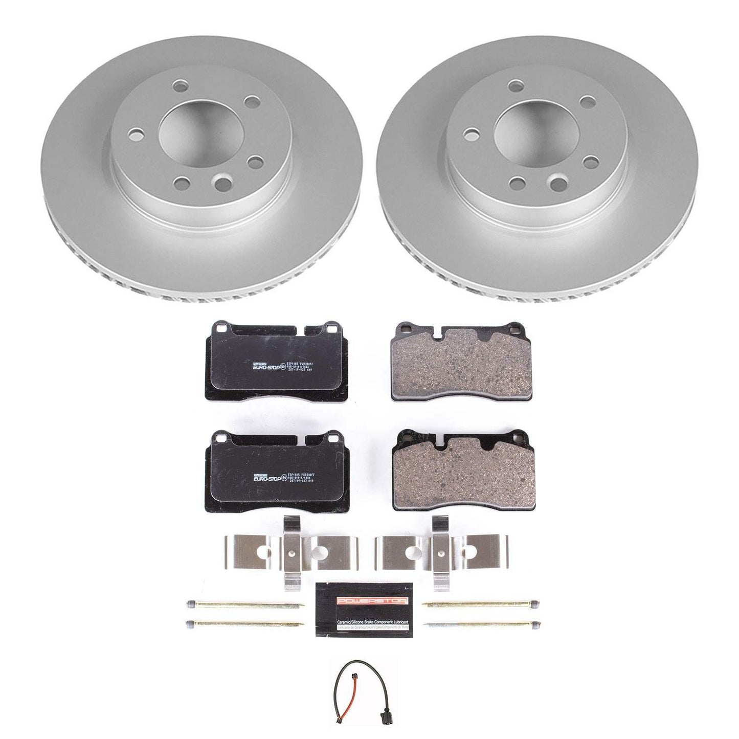 PowerStop Power Stop 06-17 Volkswagen Touareg Front Euro-Stop Brake Kit ESK4656
