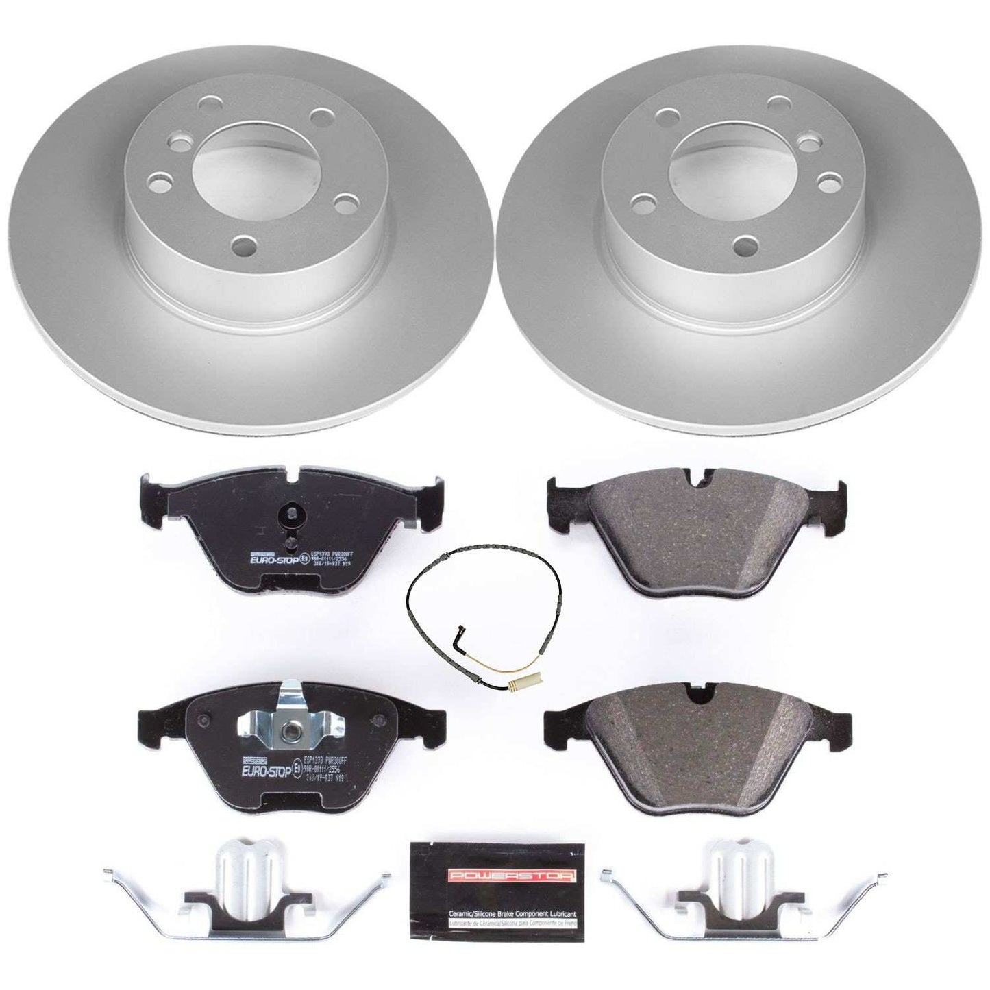 PowerStop Power Stop 09-10 BMW 328i xDrive Front Euro-Stop Brake Kit ESK4678