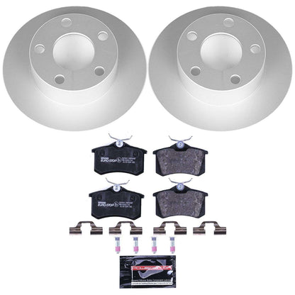 PowerStop Power Stop 98-04 Audi A6 Rear Euro-Stop Brake Kit ESK515