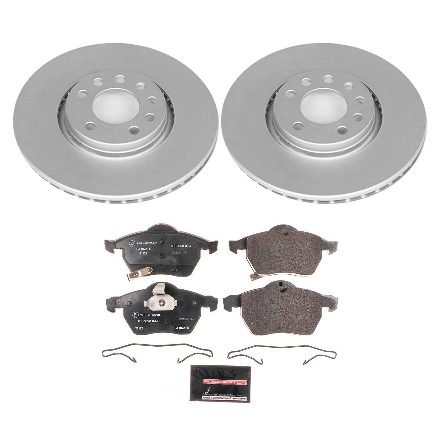 PowerStop Power Stop 99-02 Saab 9-3 Front Euro-Stop Brake Kit ESK5218
