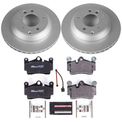 PowerStop Power Stop 07-15 Audi Q7 Rear Euro-Stop Brake Kit ESK5312