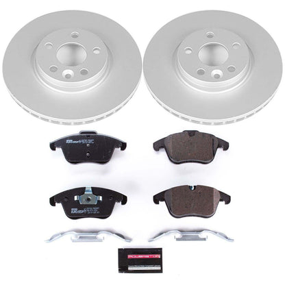 PowerStop Power Stop 11-14 Volvo S60 Front Euro-Stop Brake Kit ESK5608