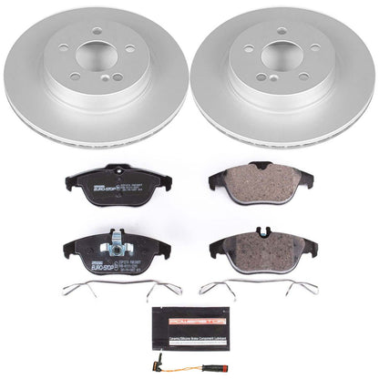 PowerStop Power Stop 12-15 Mercedes-Benz C250 Rear Euro-Stop Brake Kit ESK5626