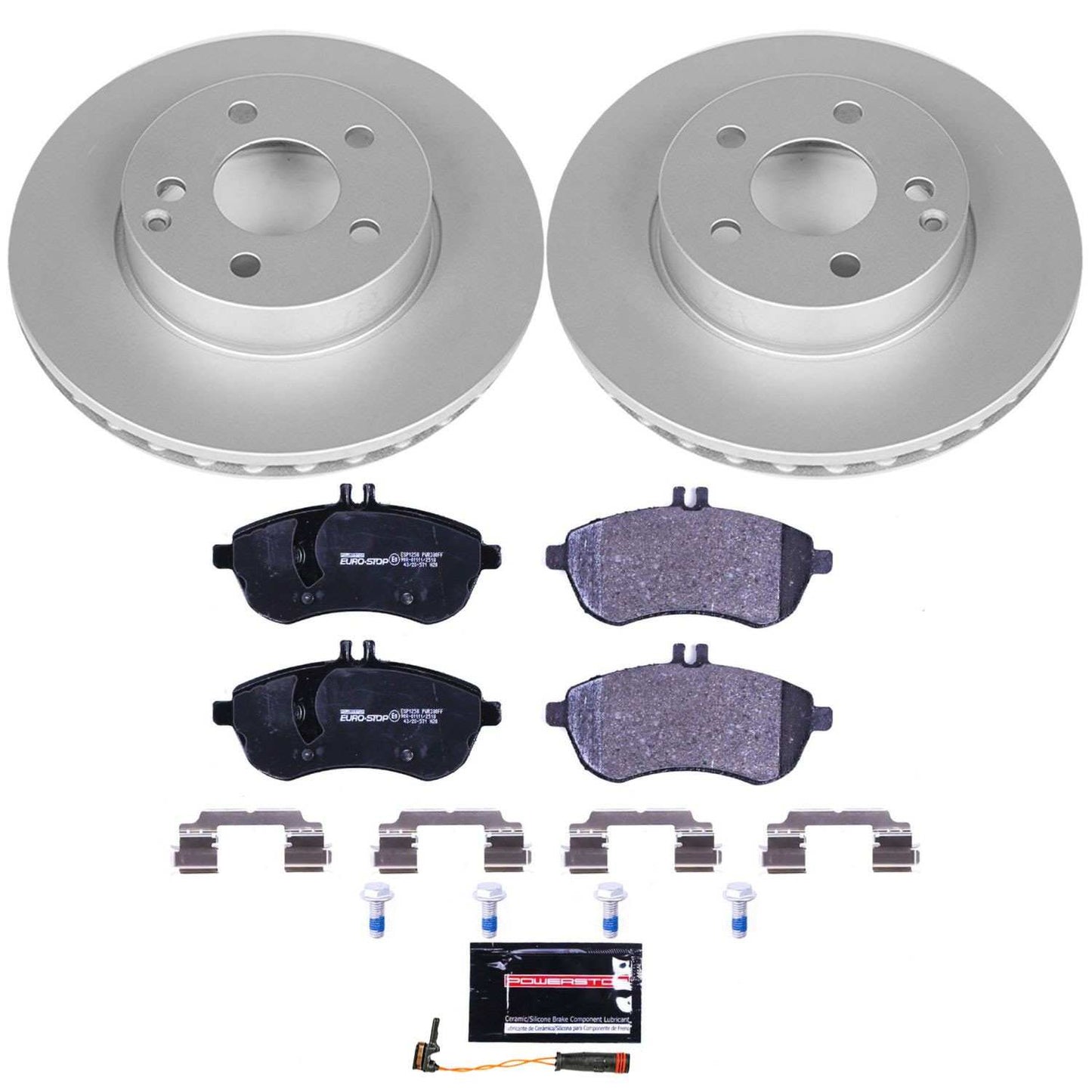 PowerStop Power Stop 12-15 Mercedes-Benz C250 Front Euro-Stop Brake Kit ESK5790