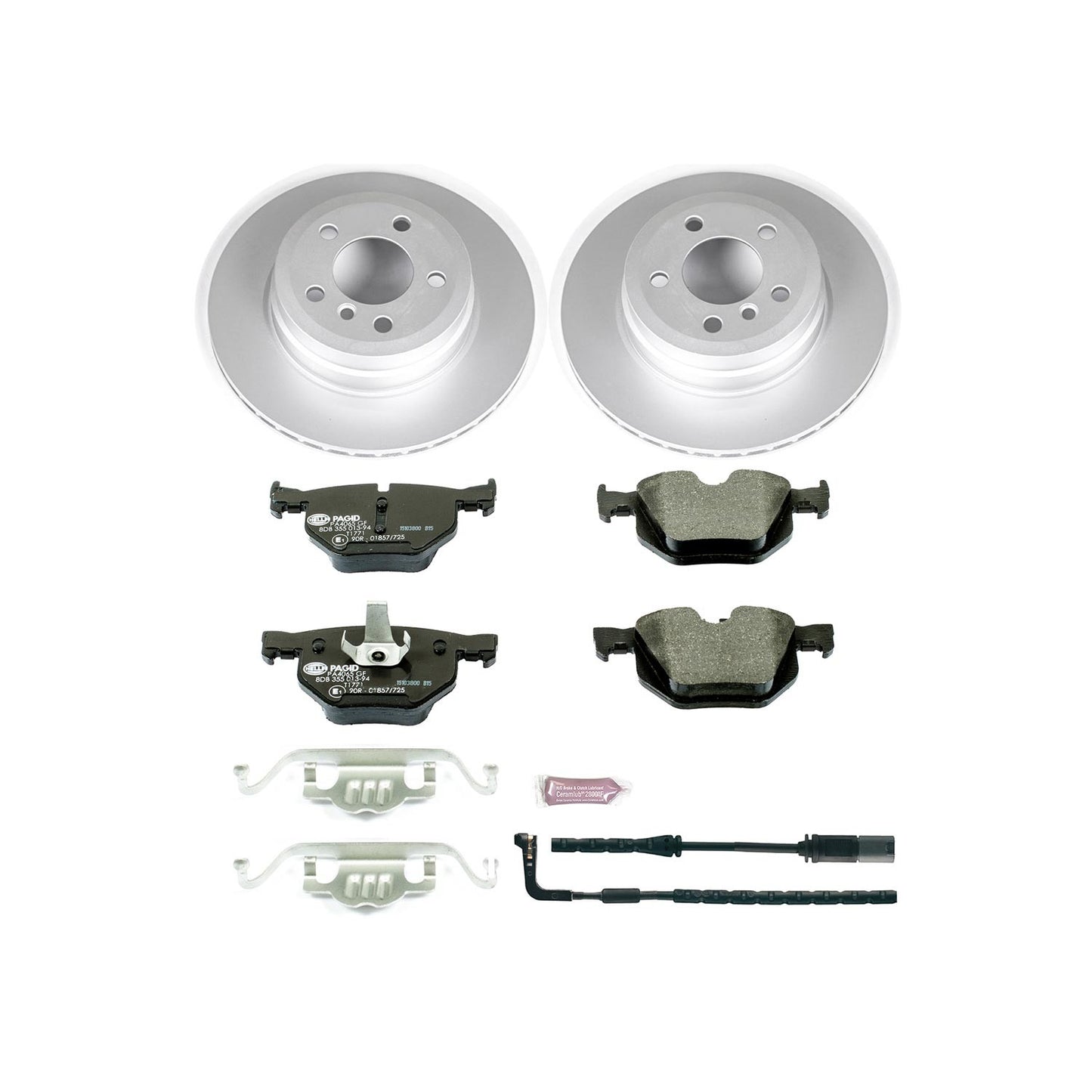PowerStop Power Stop 07-15 BMW X5 Rear Euro-Stop Brake Kit ESK5984
