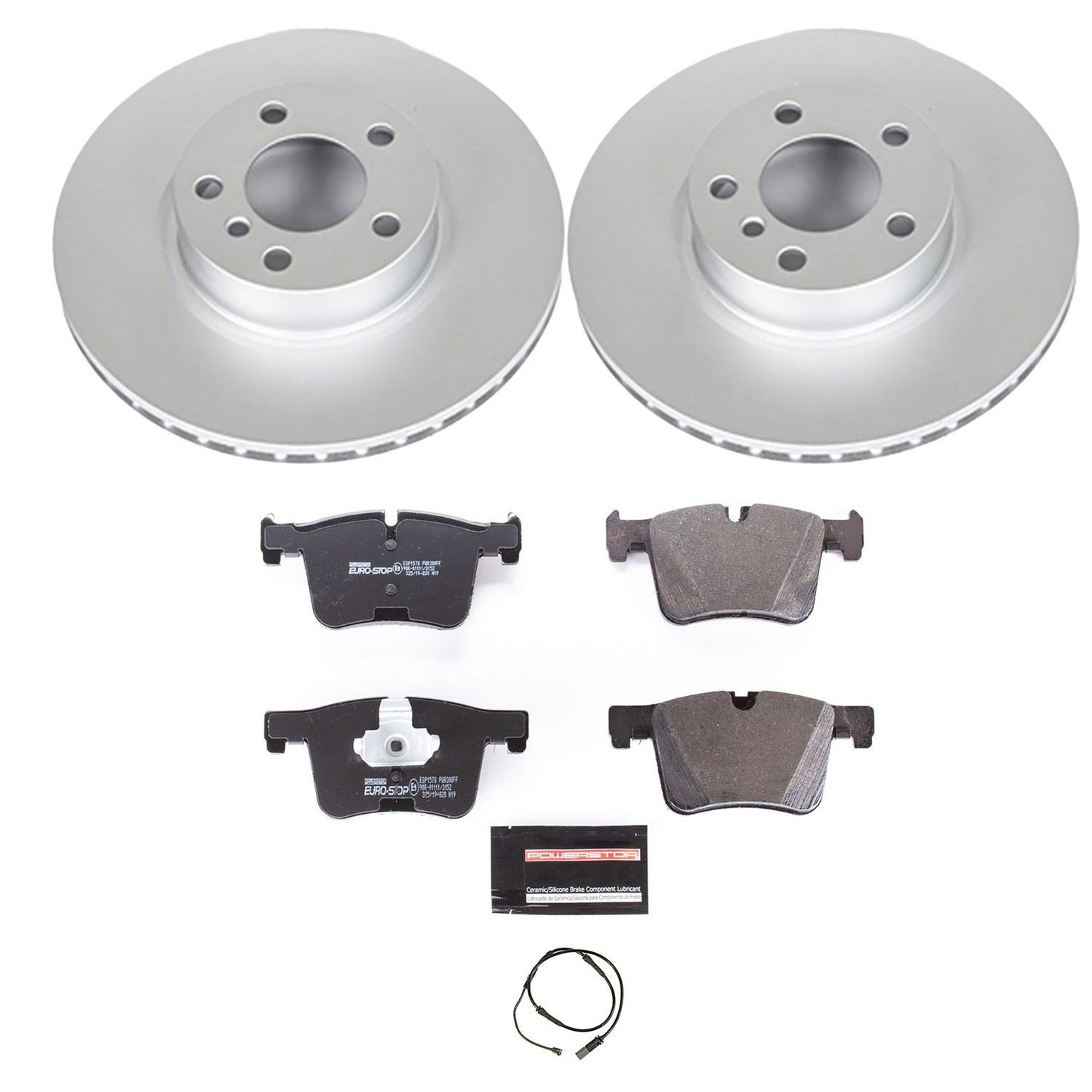 PowerStop Power Stop 11-17 BMW X3 Front Euro-Stop Brake Kit ESK6038