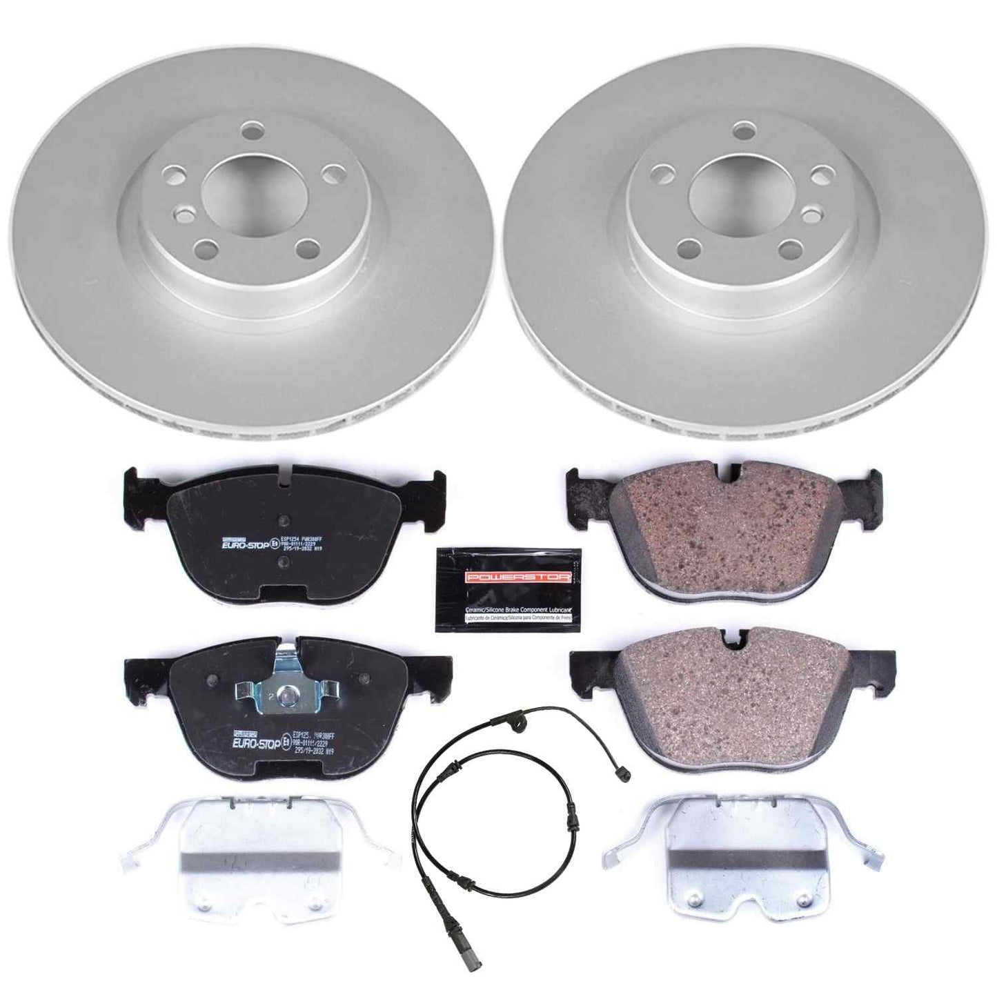PowerStop Power Stop 10-13 BMW X5 Front Euro-Stop Brake Kit ESK6061