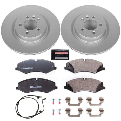 PowerStop Power Stop 10-13 Land Rover Range Rover Sport Front Euro-Stop Brake Kit ESK6228