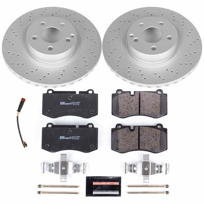 PowerStop Power Stop 07-08 Mercedes-Benz CL550 Front Euro-Stop Brake Kit ESK6231