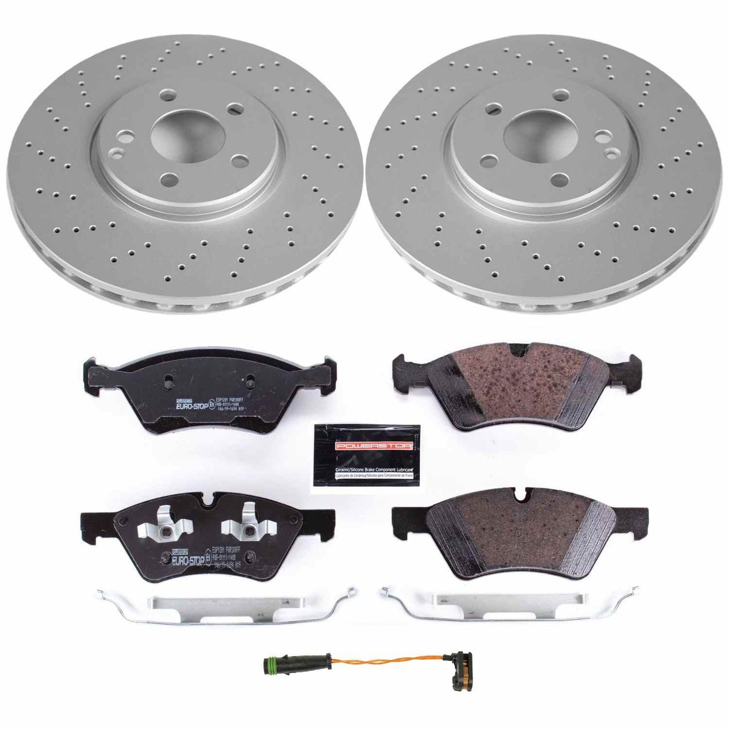 PowerStop Power Stop 07-09 Mercedes-Benz E350 Front Euro-Stop Brake Kit ESK6357