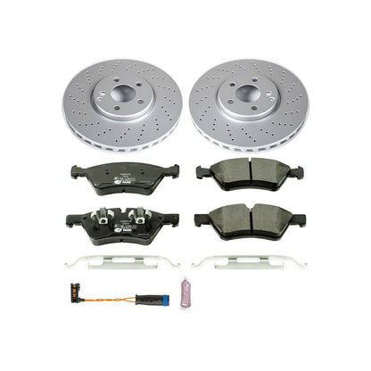 PowerStop Power Stop 07-09 Mercedes-Benz E350 Front Euro-Stop Brake Kit ESK6357