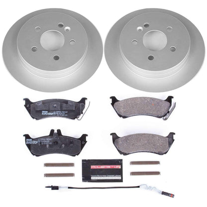 PowerStop Power Stop 98-03 Mercedes-Benz ML320 Rear Euro-Stop Brake Kit ESK866