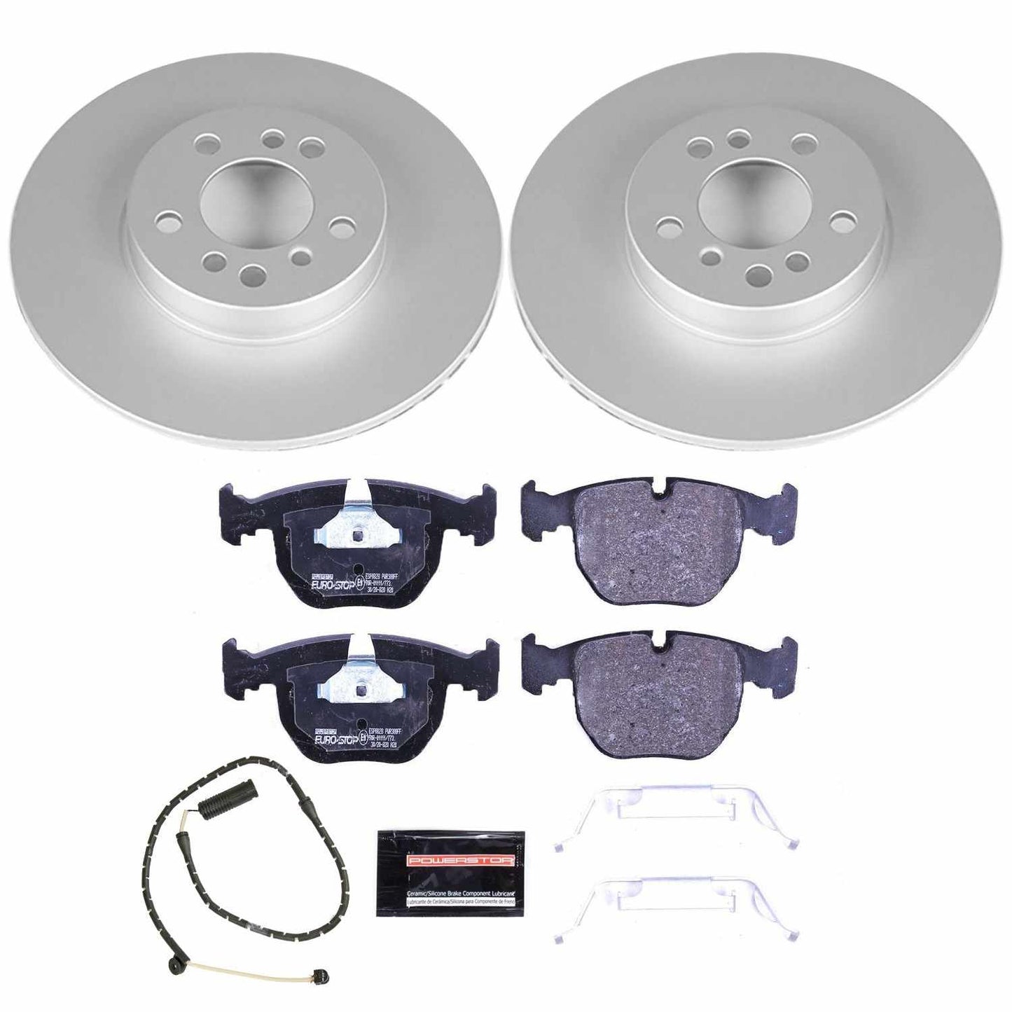 PowerStop Power Stop 00-06 BMW X5 Front Euro-Stop Brake Kit ESK879