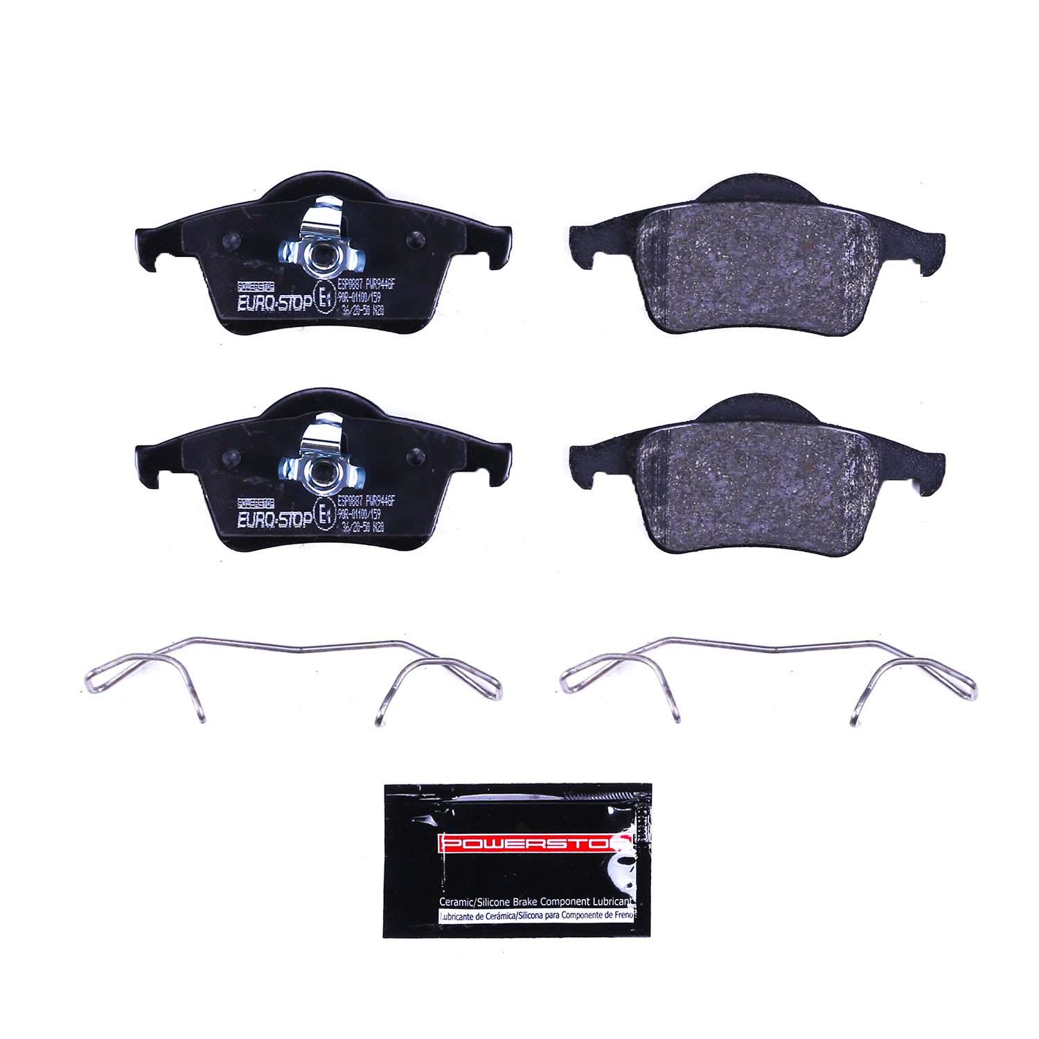Euro-Stop by PowerStop Disc Brake Pad Set ESP0887