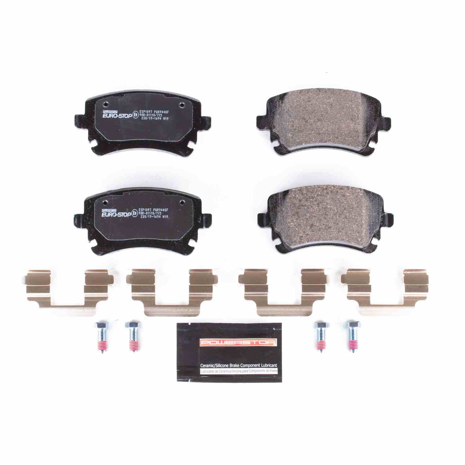 Euro-Stop by PowerStop Disc Brake Pad Set ESP1097