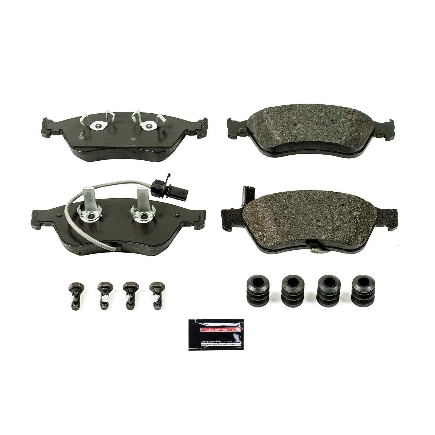 PowerStop Power Stop 05-09 Audi A8 Euro-Stop ECE-R90 Front Brake Pads ESP1102