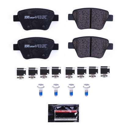 PowerStop Power Stop 12-15 Volkswagen Passat Euro-Stop ECE-R90 Rear Brake Pads ESP1402