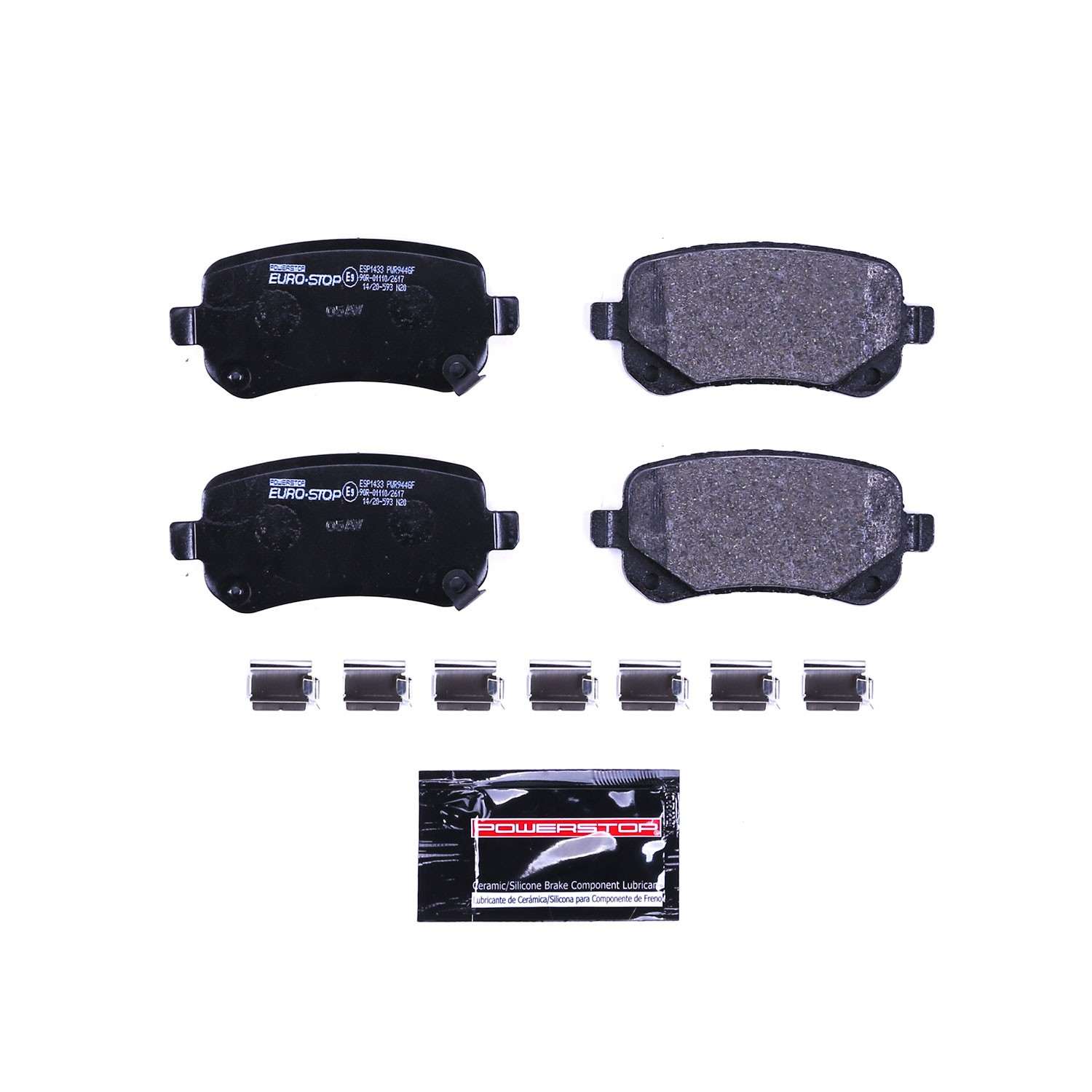 PowerStop Power Stop 09-11 Volkswagen Routan Euro-Stop ECE-R90 Rear Brake Pads ESP1433