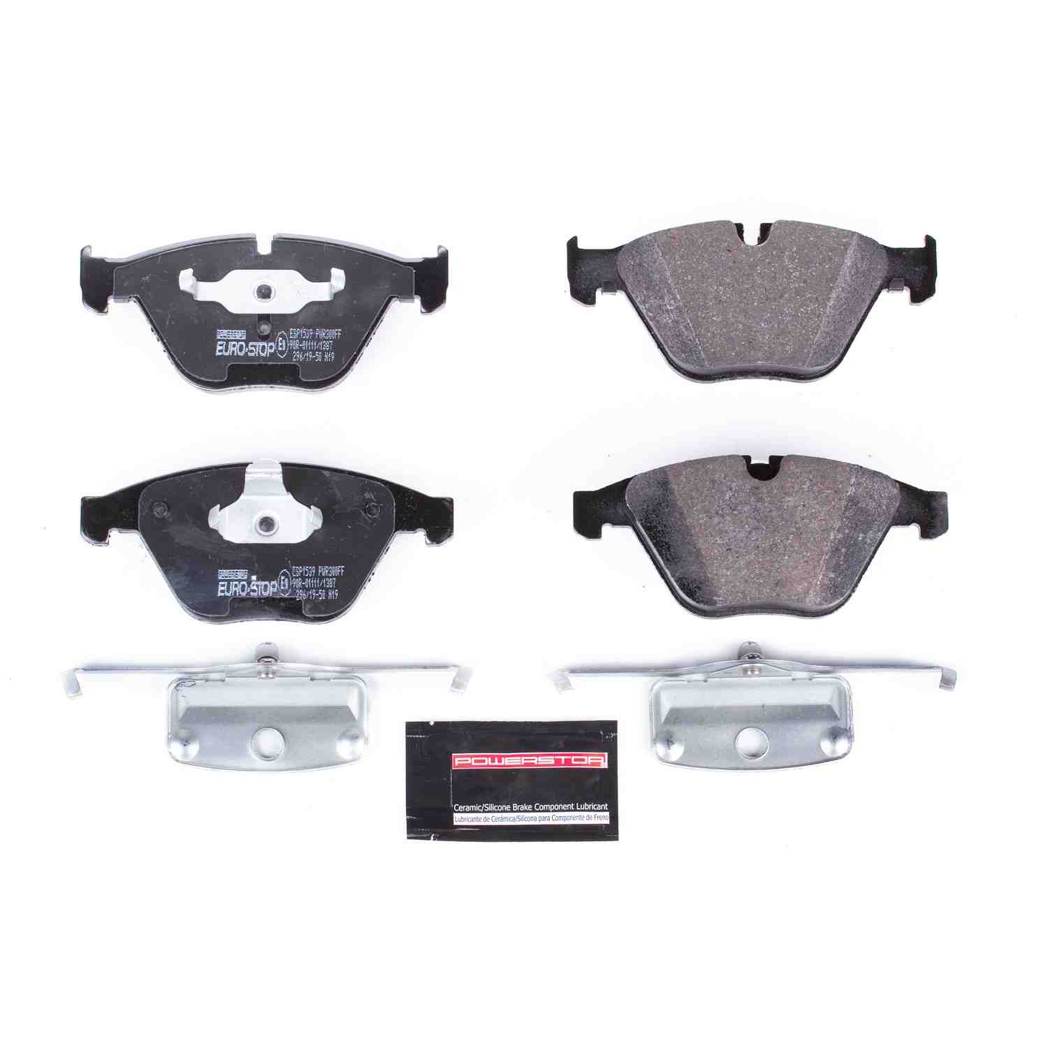 PowerStop Power Stop 11-16 BMW Z4 Euro-Stop ECE-R90 Front Brake Pads ESP1539