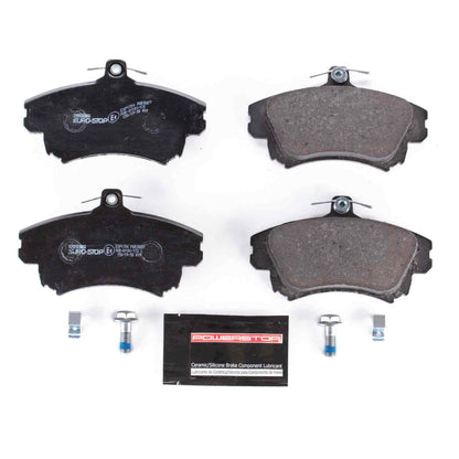PowerStop Power Stop 00-04 Volvo V40 Euro-Stop ECE-R90 Front Brake Pads ESP1704