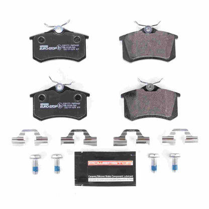 PowerStop Power Stop 2004 Volkswagen R32 Euro-Stop ECE-R90 Rear Brake Pads ESP1771