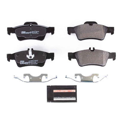 PowerStop Power Stop 07-12 Mercedes-Benz SL550 Euro-Stop ECE-R90 Rear Brake Pads ESP1875