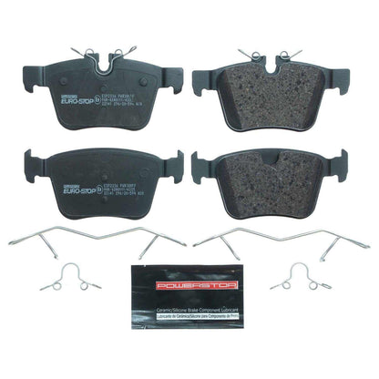 PowerStop Power Stop 16-19 Volvo XC90 Euro-Stop ECE-R90 Rear Brake Pads ESP2336