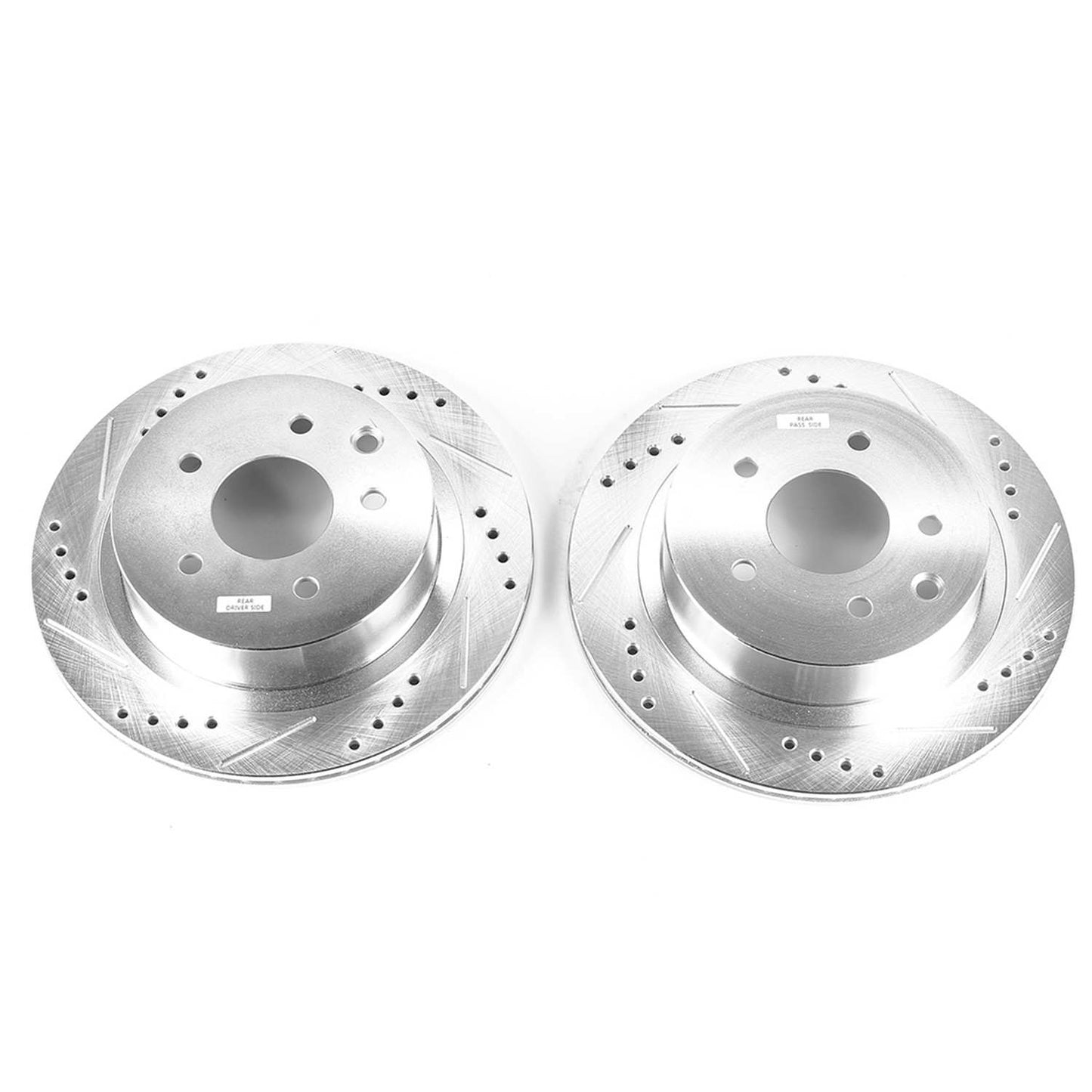 PowerStop Power Stop 03-05 Infiniti G35 Rear Evolution Drilled & Slotted Rotors - Pair JBR1106XPR