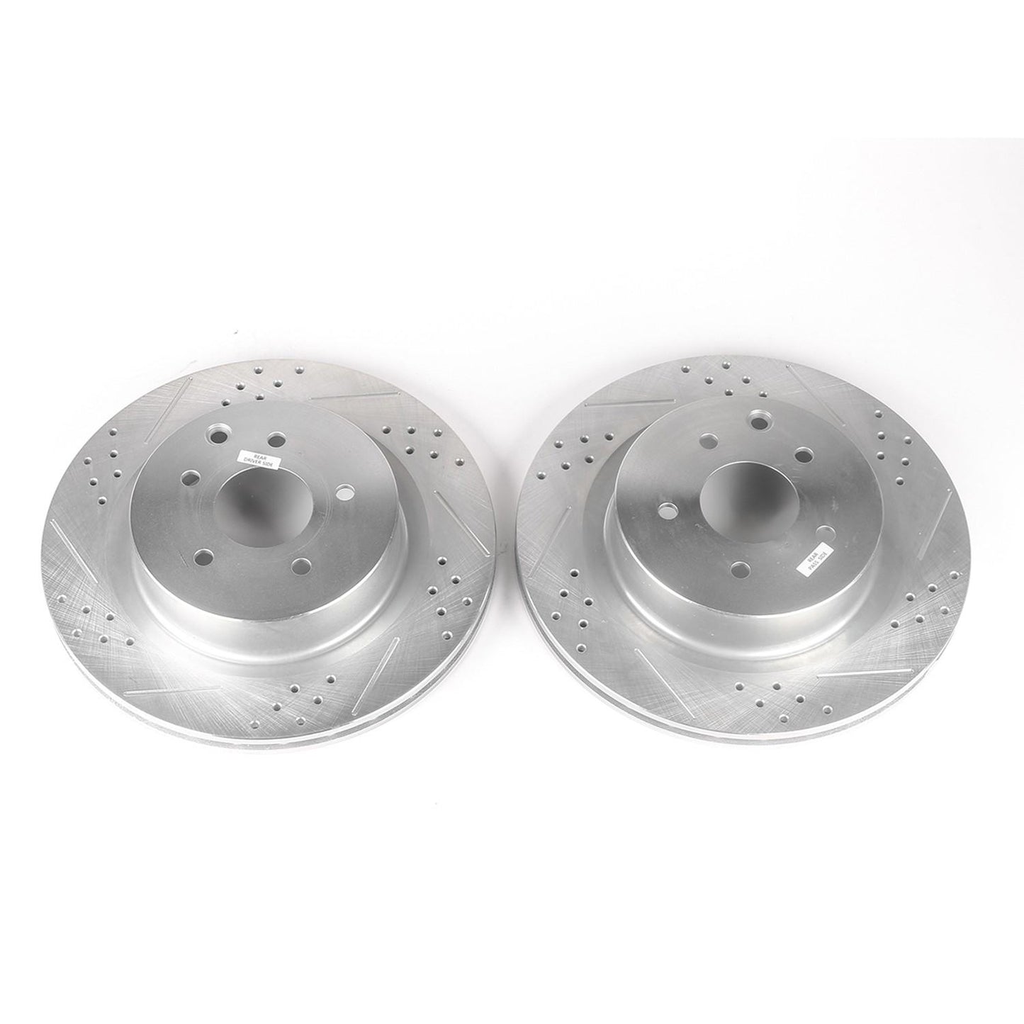 PowerStop Power Stop 03-04 Infiniti G35 Rear Evolution Drilled & Slotted Rotors - Pair JBR1108XPR