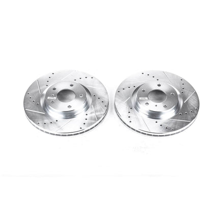 PowerStop Power Stop 08-12 Infiniti EX35 Front Evolution Drilled & Slotted Rotors - Pair JBR1112XPR
