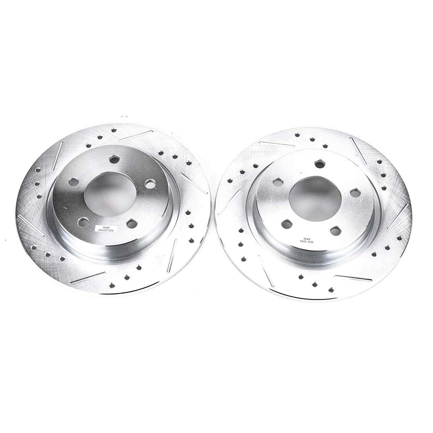 PowerStop Power Stop 04-13 Mazda 3 Rear Evolution Drilled & Slotted Rotors - Pair JBR1116XPR