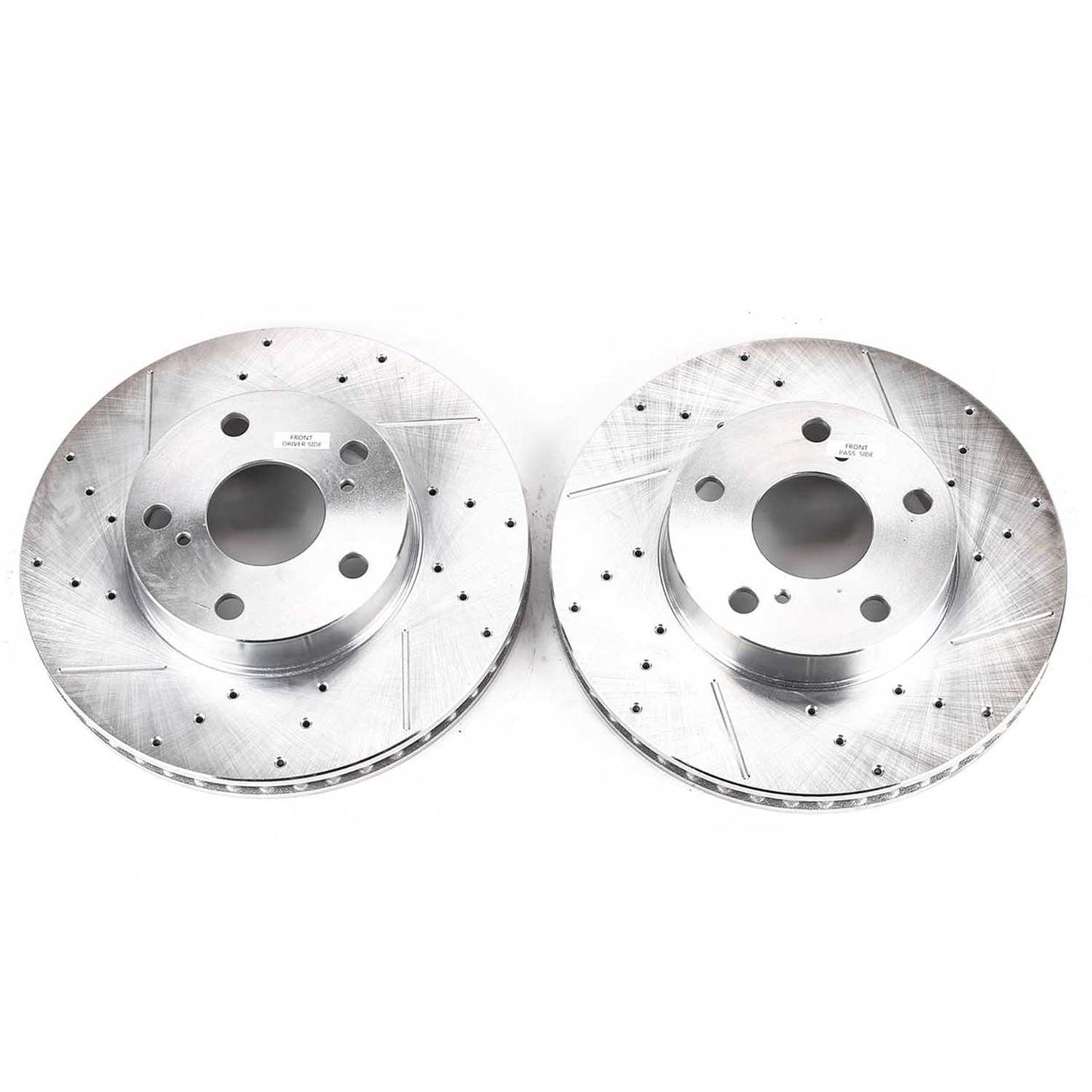PowerStop Power Stop 05-15 Toyota Tacoma Front Evolution Drilled & Slotted Rotors - Pair JBR1120XPR