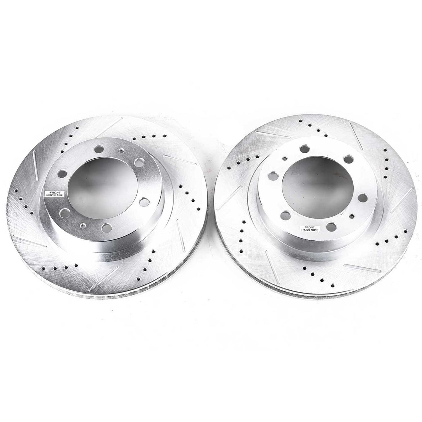 PowerStop Power Stop 03-09 Toyota 4Runner Front Evolution Drilled & Slotted Rotors - Pair JBR1121XPR